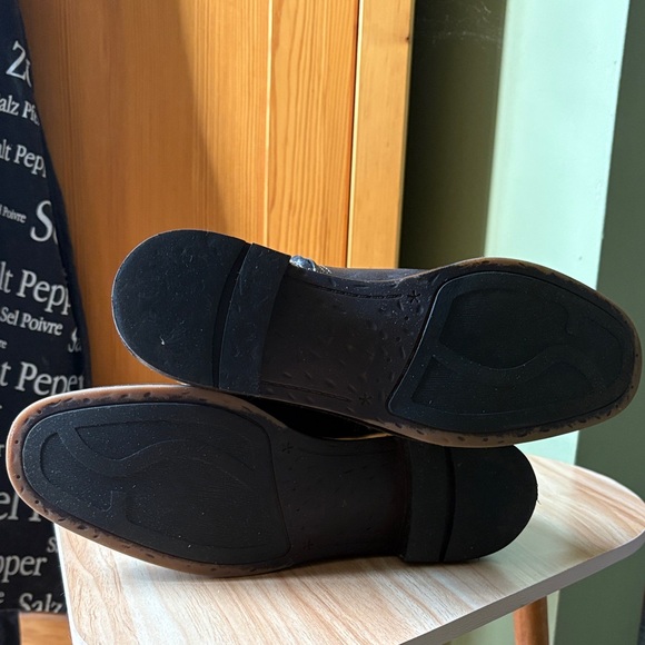 Franco Sarto Black Leather Ankle Boots - Picture 11 of 14